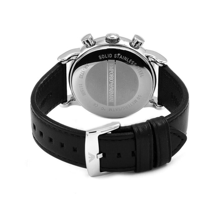 Emporio Armani Men's Classic Black Watch - AR1733 - Image 2